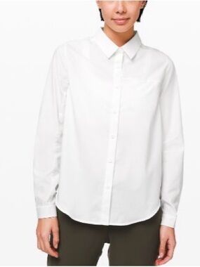 Lululemon Full Day Ahead Button Up